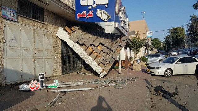  كفر قاسم : حادث طريق خطير قرب النصب التذكاري واصابة ثلاثة اشخاص بين المتوسطة والطفيفة 